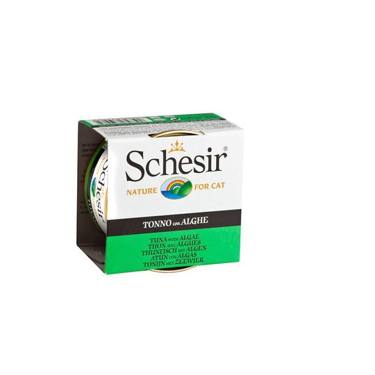 Schesir Cat Adult Tuna & Seaweed Jelly 85 g