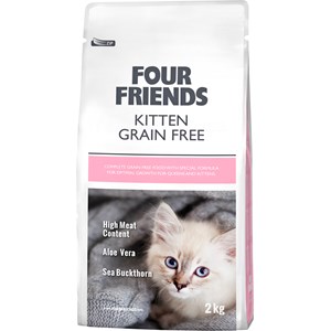 Kattmat Four Friends Grain Free Kitten, 2 kg