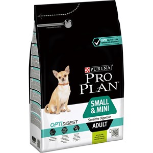 Hundfoder Pro Plan Small & Mini Adult Sensitive Digestive Optidigest Lamm, 3 kg