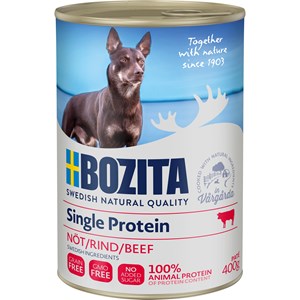 Våtfoder Bozita Paté Nöt Single Protein 400 g