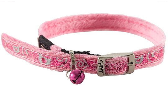 Katthalsband Sparklecat pink