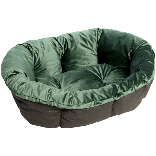 Ferplast Sofà överdrag - Velvet grön - 8: L 85 x B 62 x H 28,5 cm