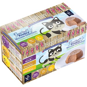Kattmat Little Big Paw Gourmet Poultry Mousse Selection 85 g