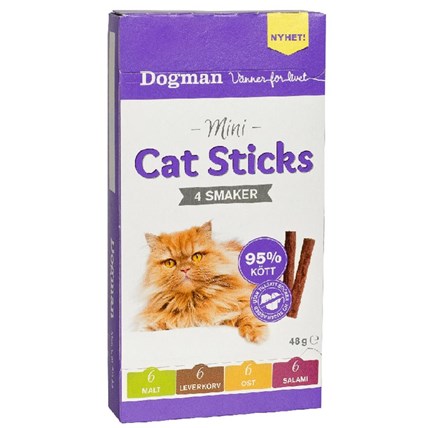 Kattgodis Cat sticks Mini 4 smaker