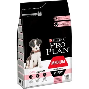 Hundfoder Pro Plan Medium Puppy Sensitive Skin, 3 kg