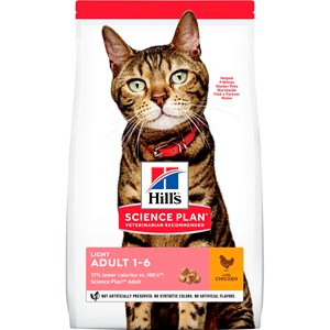 Kattmat Hill's Science Plan Adult Light Chicken 10 kg
