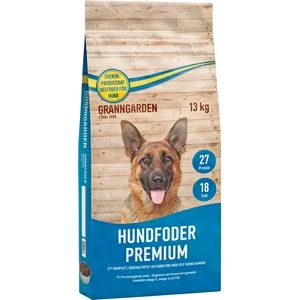 Hundfoder Granngården Premium, 13 kg
