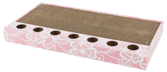 Klösbräda cardboard rosa med bollar