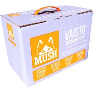 Hundfoder Mush Vaisto Puppy Lila Gris-kalkon-kyckling, 10 kg