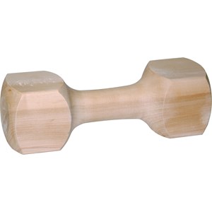 Hundleksak Apportbock Agility Trä 400 g