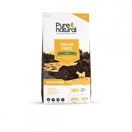 Purenatural Dog Adult Grain Free Duck (12 kg)