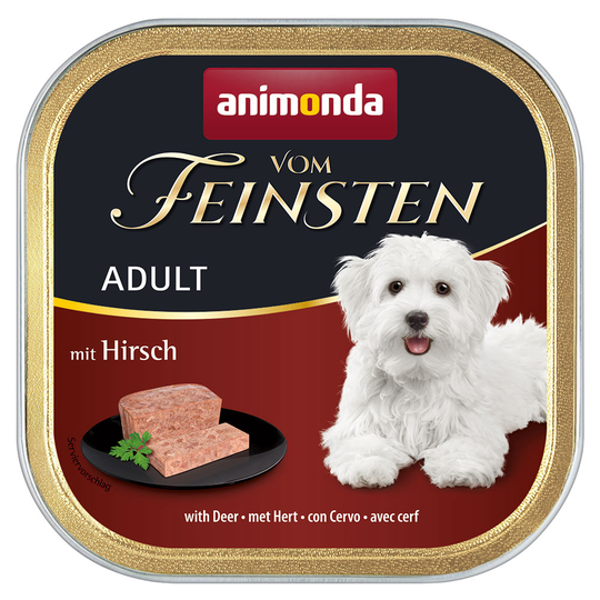 Animonda Vom Feinsten Adult spannmålsfritt 6 x 150 g - Hjort