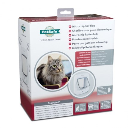 PetSafe kattlucka microchip vit