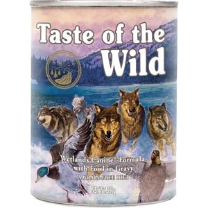 Hundmat Taste of the Wild Wetlands Duck, 390 g