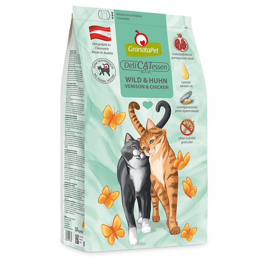 GranataPet DeliCatessen Adult Vilt & kyckling - 1,8 kg