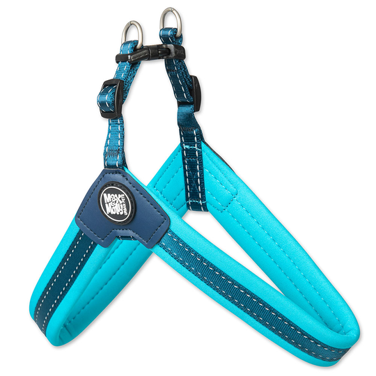 Max & Molly Q-Fit Matrix Himmelsblå sele - Stl. M: Bröstomfång 45-50 cm