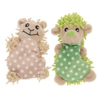 Set: Moppi igelkott och får med kattmynta - 2 st, L 12 x B 7