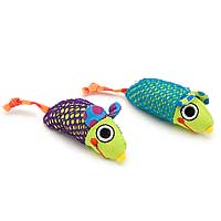 Petstages Chew Mice 2-pack