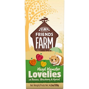 Gnagargodis Tiny Friends Farm Hazel Hamster Lovelies Frukt, 120 g
