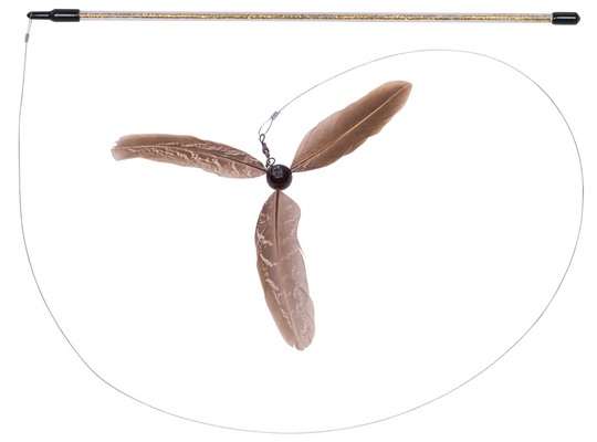 Kattvippa fjäder-propeller