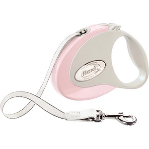 Koppel Flexi Style med band S 3 m Rosa