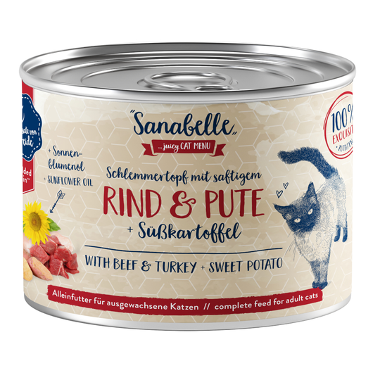 Ekonomipack: Sanabelle All Meat 12 x 180 g Gås & kyckling