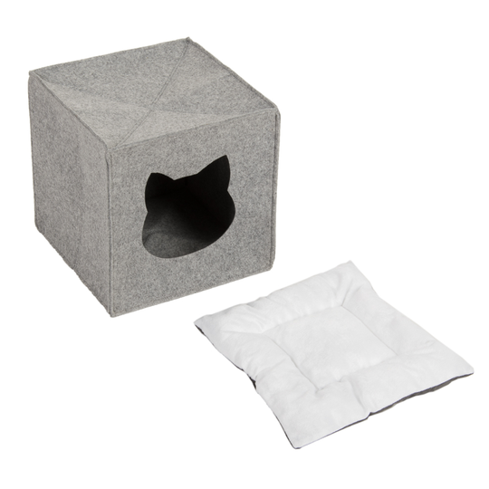 Kattgrotta för hyllor - L 33 x B 33 x H 33 cm