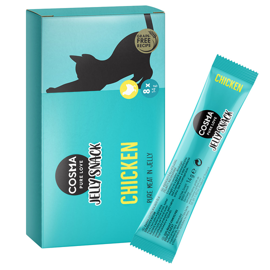 Cosma Jelly Snack 8 x 14 g - Kycklingbröst