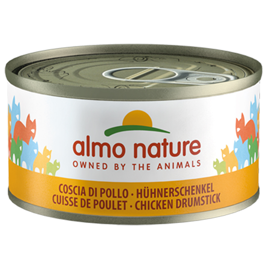 Provpack: Almo Nature 6 x 70 g - Kycklingvarianter