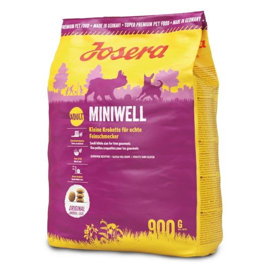 Josera Miniwell Ekonomipack: 2 x 900 g