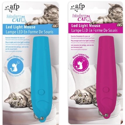 Aktiveringsleksak Modern cat led mouse pekare, Rosa