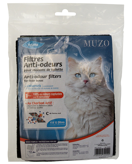 Kolfilter till kattlådor