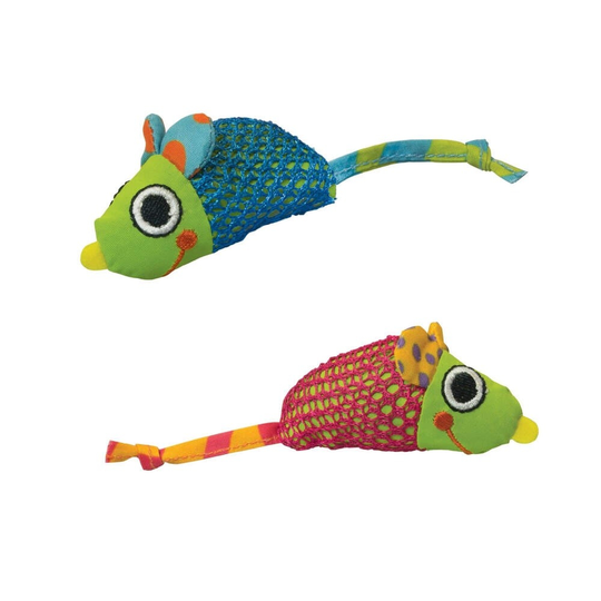 Petstages Kattmynta Dental Möss 2-pack
