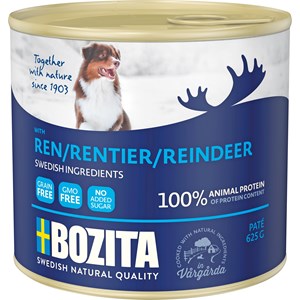 Hundfoder Bozita Paté Ren, 625 g