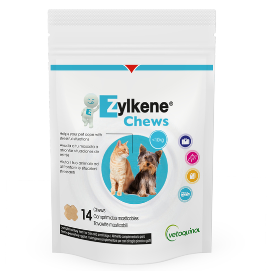 Zylkene Chew 75 mg för hund/katt - 14 Chews (31,5 g)