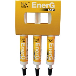 Fodertillskott NAF EnerG Shot, 3-pack