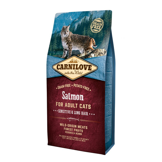 Carnilove Cat Adult Sensitive Lax (2 kg)