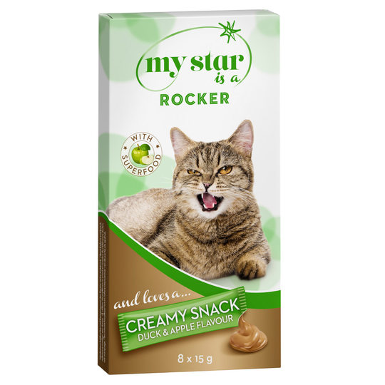 My Star is a Rocker - Duck & Apple Creamy Snack Superfood - 8 x 15 g