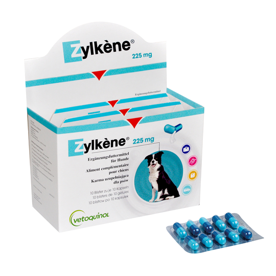 Zylkene kapslar 220 mg hund 10-30 kg - Ekonomipack: 2 x 100 st