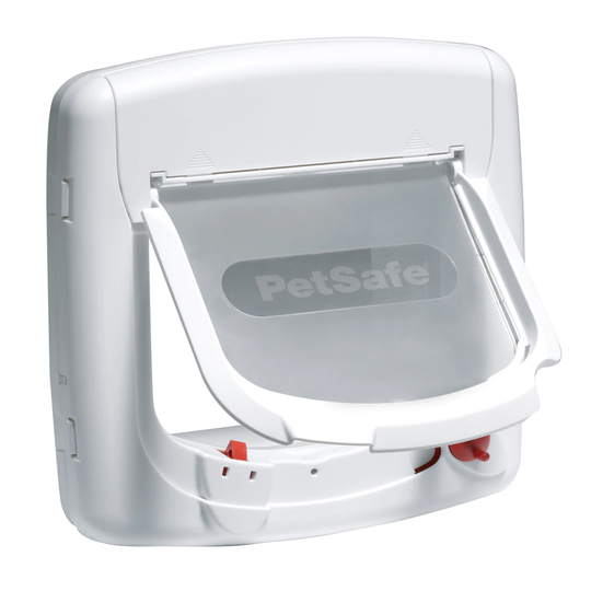 Petsafe Deluxe kattlucka med magnetlås