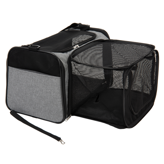 Onoen transportväska med hage - L 45 x B 26 x H 28,5 cm - grå