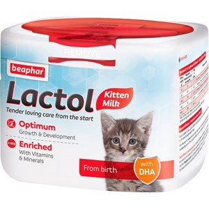 Mjölkersättning Beaphar Lactol Kattungemjölk, 250 g
