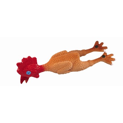 Hundleksak Latex - Höna - 14cm