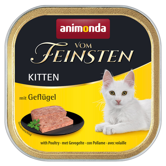 Ekonomipack: Animonda vom Feinsten Kitten 36 x 100 g - Fågelkött