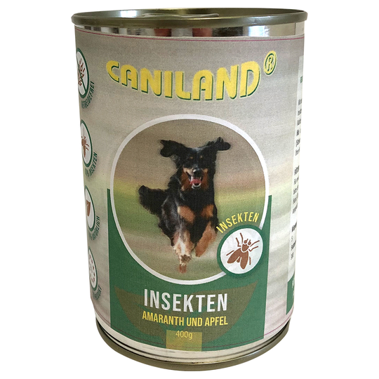 Caniland Insect våtfoder - Amarant & äpple 400 g