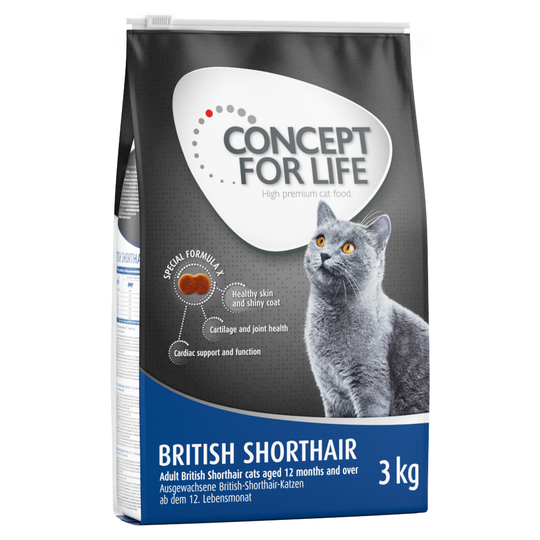 Concept for Life British Shorthair Adult - förbättrad formel! - 400 g