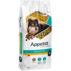Hundfoder Appetitt Sensitive Chicken M 12 kg