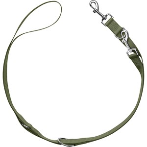 Hundkoppel Hunter London Justerbart Mini 10 mm/200 cm, Olivgrön