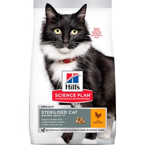 Kattmat Hill's Science Plan Mature Sterilised 3 kg