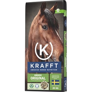 Hästfoder Krafft Groov Original, 20 kg